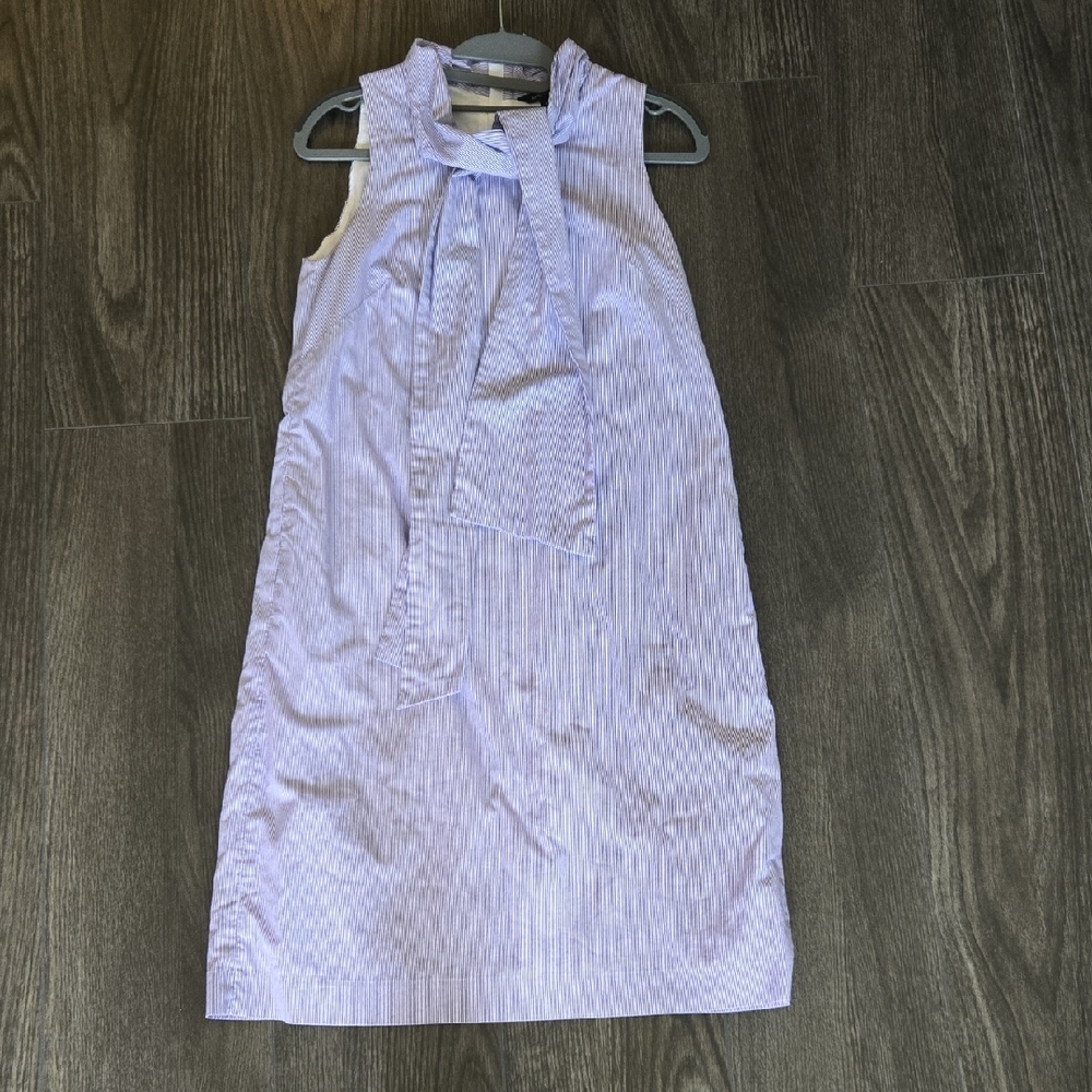 Banana Republic Lavender Bow-Tie Dress